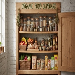 ORGANIC FOOD CUPBOARD