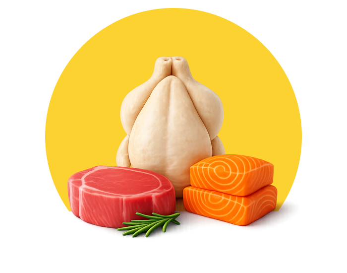 Fresh Poultry, Meat & Fish