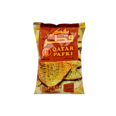 QATAR PAFKI TORTILLA MEXICAN SALSA CHIPS, 125G