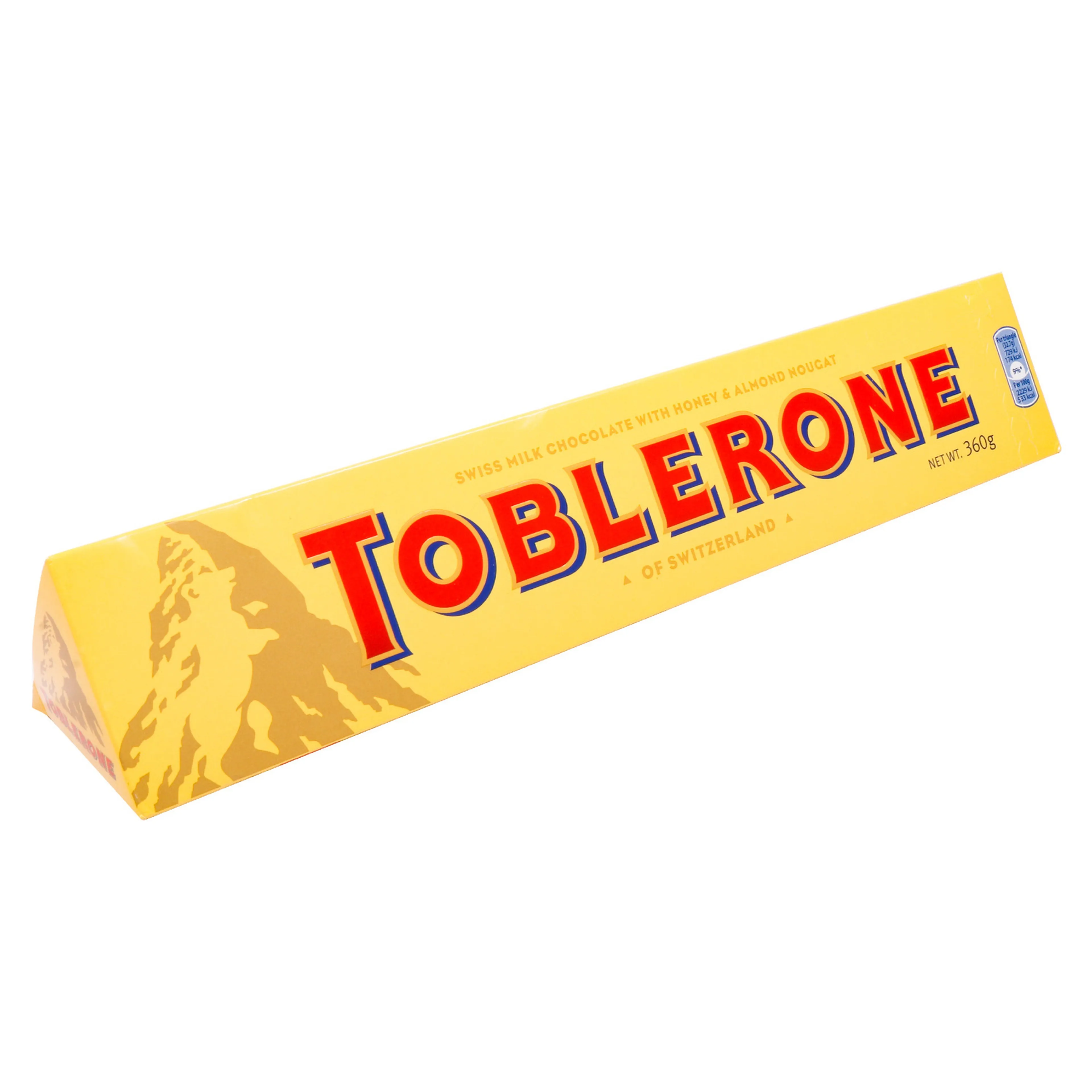 Toblerone Milk Chocolate Tablet 360 G
