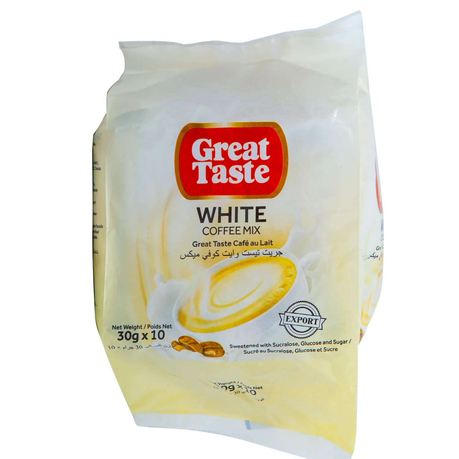 Great Taste 3 in 1 White Coffee Creamy (10 Pcs X 30 G) 300 G
