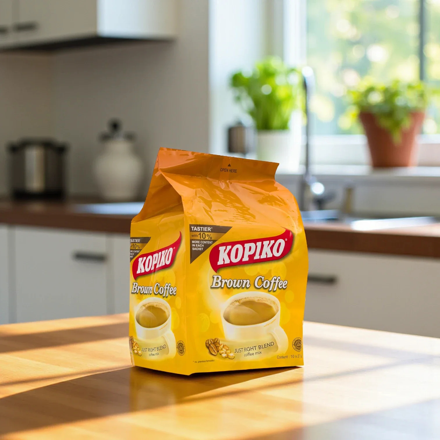 Kopiko Brown Sugar Instant Coffee 3 in 1 27.5 G X 10 Pcs