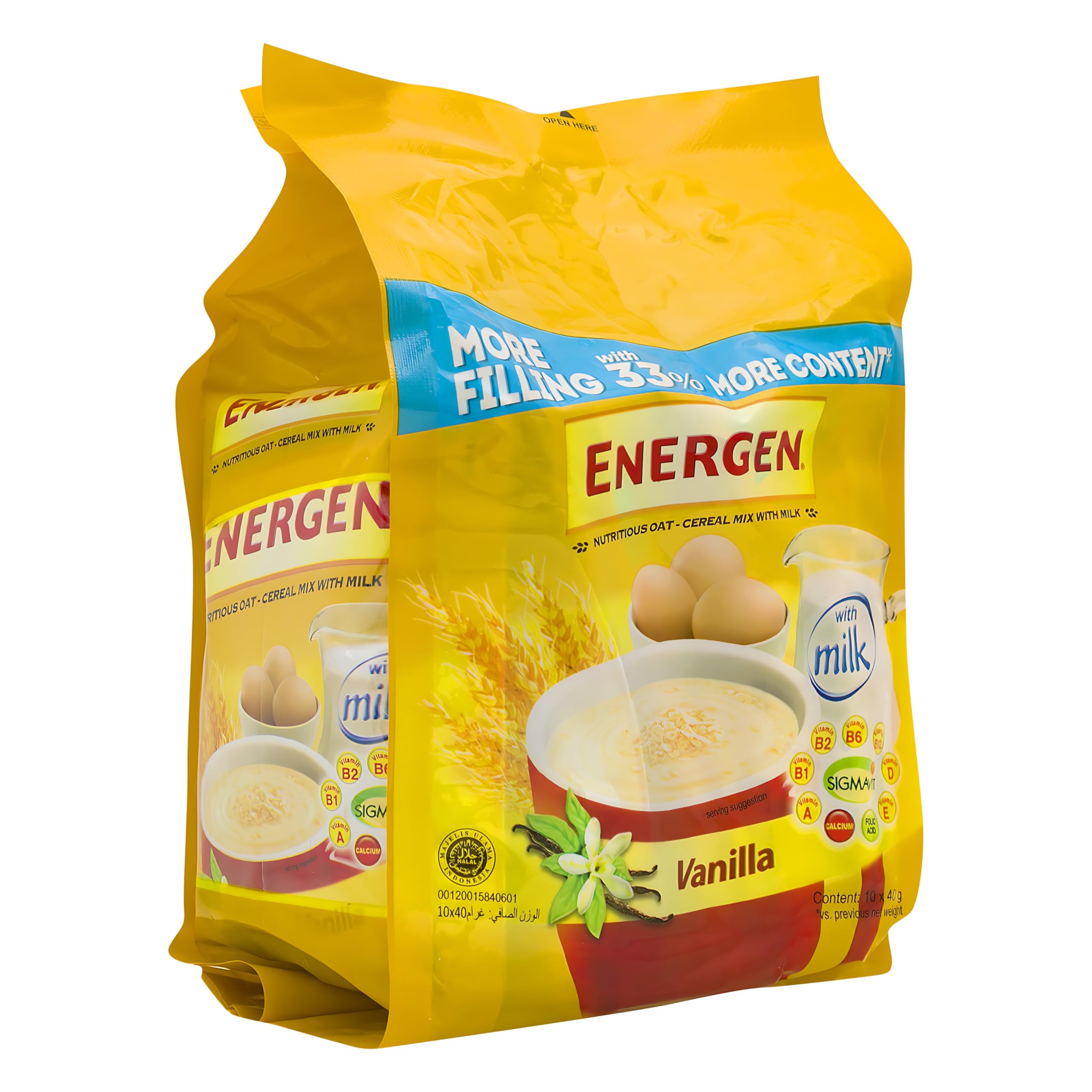 Energen Cereal Vanilla Drink 10x30 G