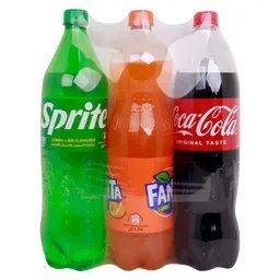 Coca Cola Assorted Soft Drink, 3x1.25l