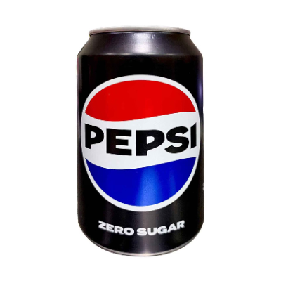PEPSI COLA ZERO SUGAR CAN, 330ML