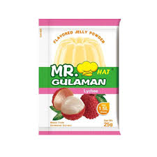 MR. HAT GULAMAN JELLY POWDER LYCHEE FLAVOR