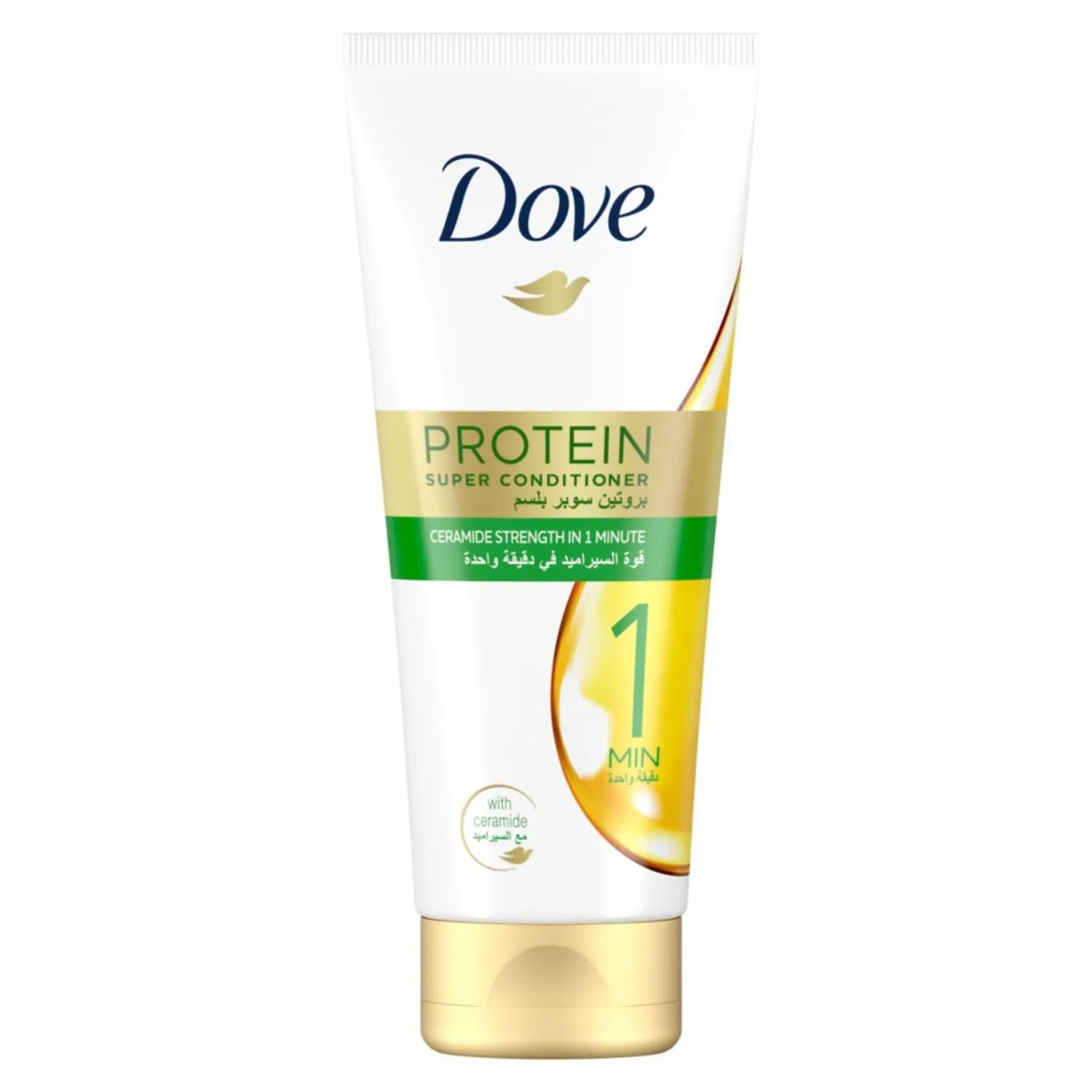 Dove Protein Strengthening Super Conditioner With Ceramide - Cruelty Free, 180ML