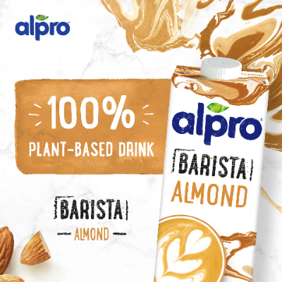 ALPRO PLANT-BASED BARISTA ALMOND DRINK, 1L