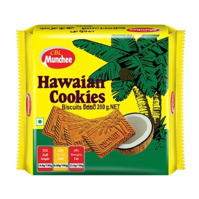 Cbl Munchee Hawaian Cookies Biscuits 200 G