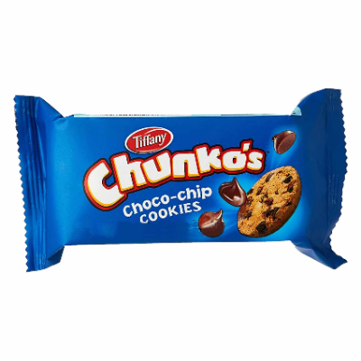 Tiffany Chunkos Choco Chip Cookies 40g
