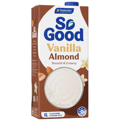SANITARIUM SO GOOD ALMOND MILK VANILLA 1 L