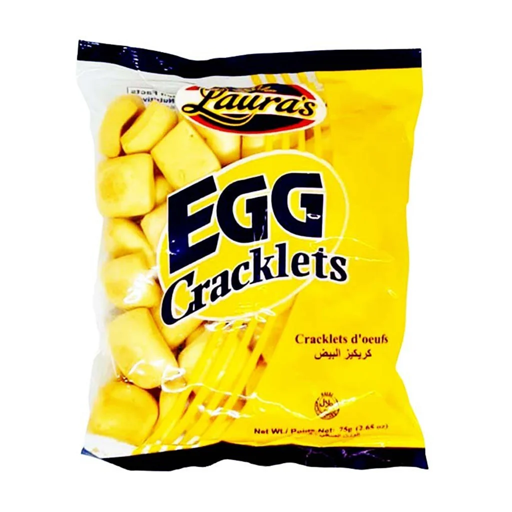 Laura's Egg Cracklets, 75g