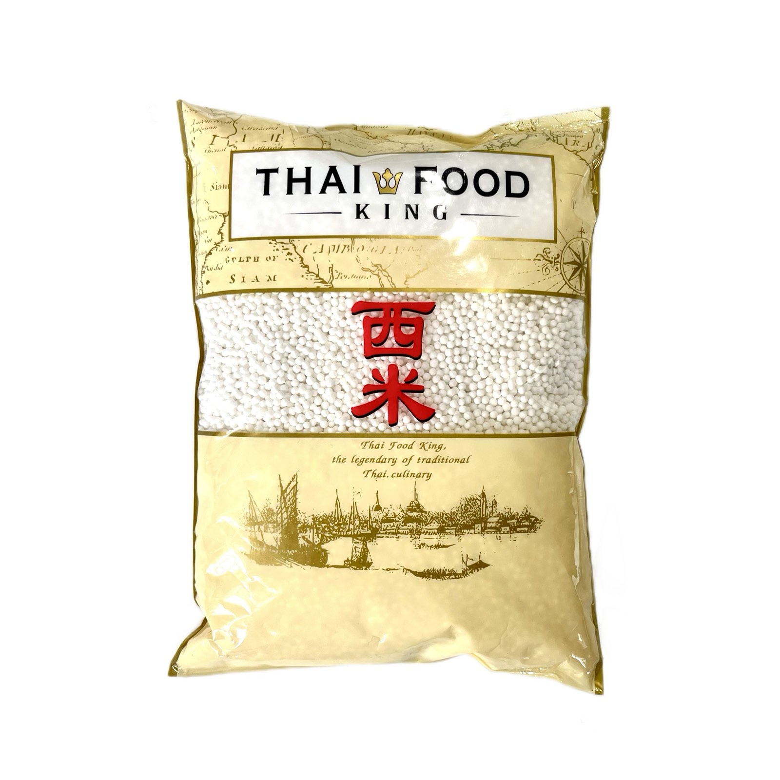 Thai Food King Tapioca Pearls 454 GM