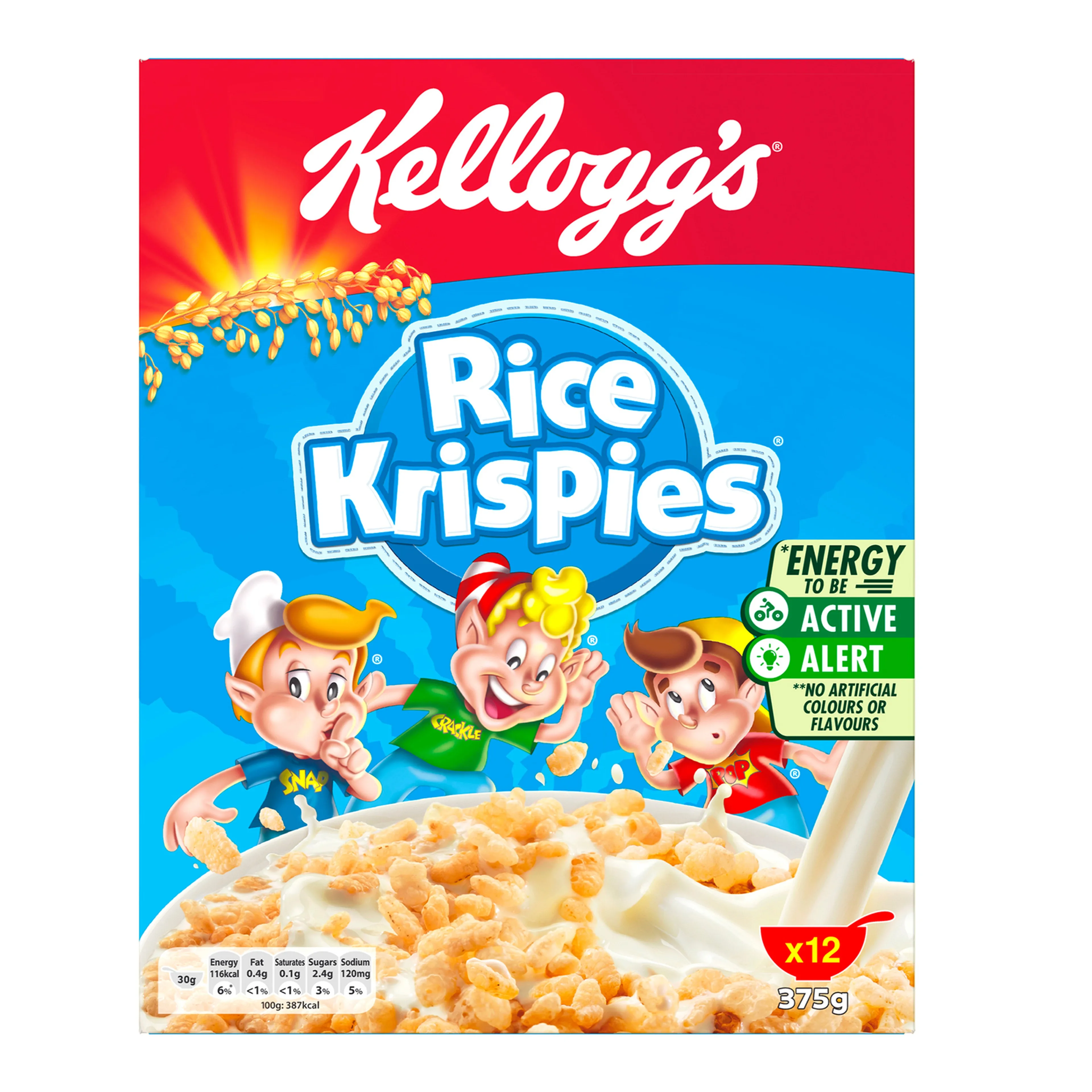 Kellogg's Rice Krispies Cereals 375 G