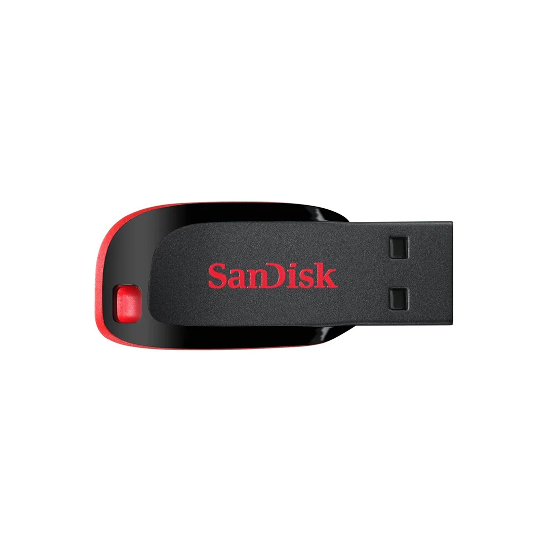 SANDISK CRUZER BLADE FLASH DRIVE, 32GB, 1 PIECE