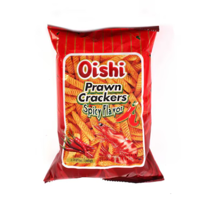 Oishi Prawn Spicy Flavor 60 G