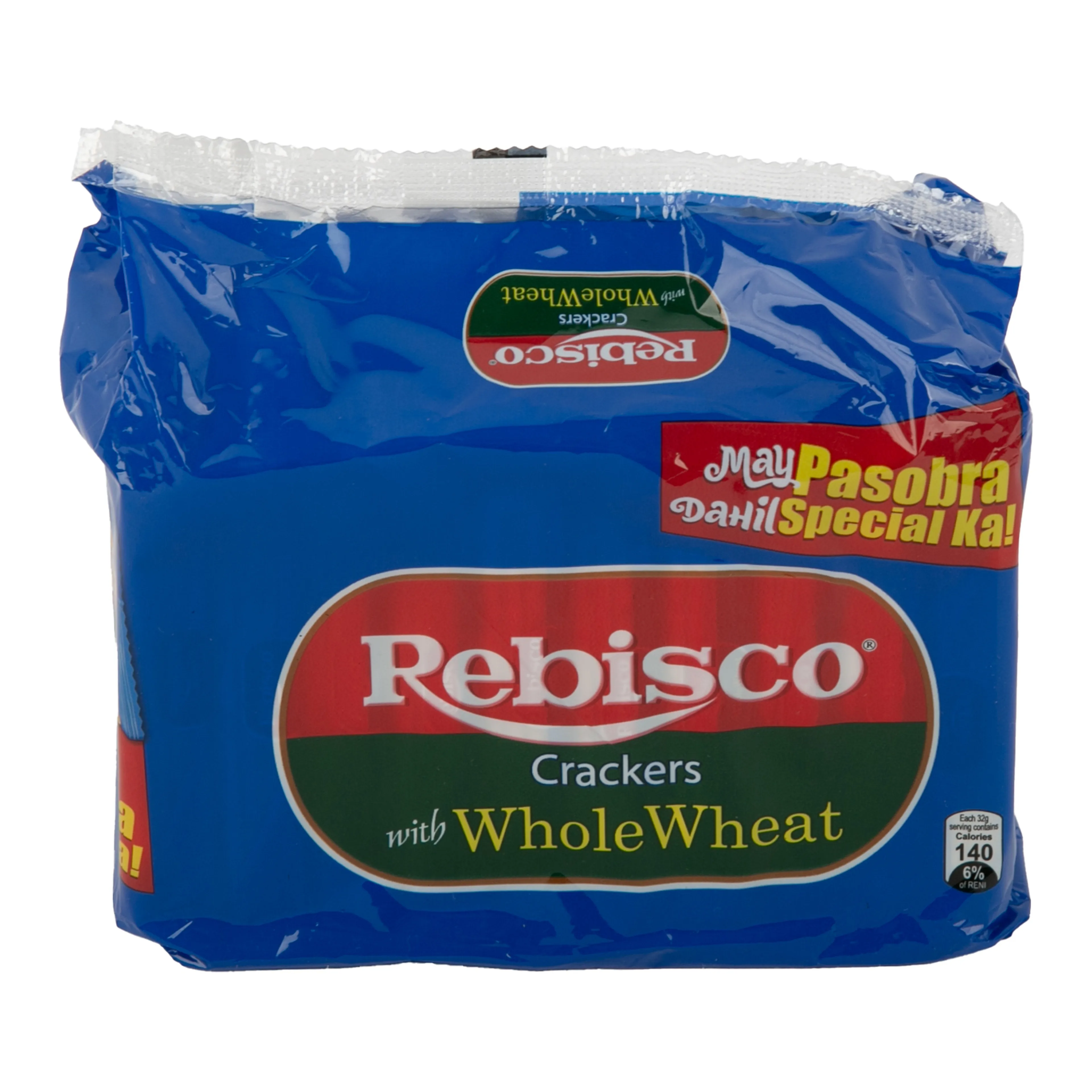 Rebisco Whole Wheat Crackers 10 X 32 Gr
