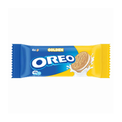 Oreo Golden Vanilla Flavor Sandwich Biscuits, 36.8g