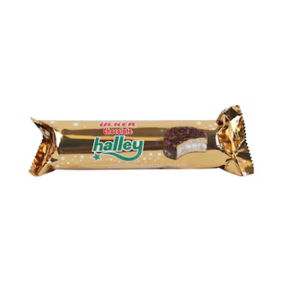 Ulker Halley Chocolate Coated Biscuit 77 G