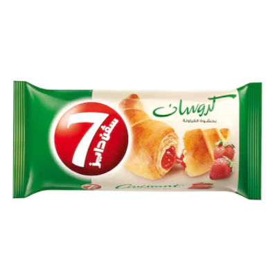 7days Croissant With Strawberry Filling, 55g