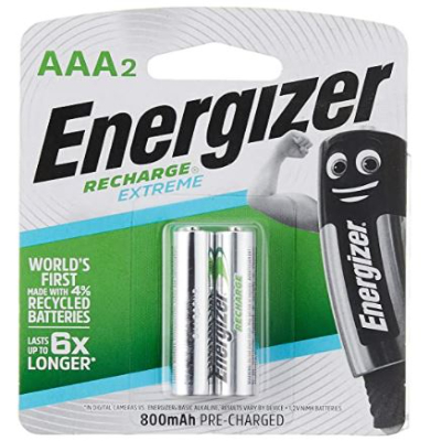 Energizer Recharge Battery Nh12 Bp2 Aaa