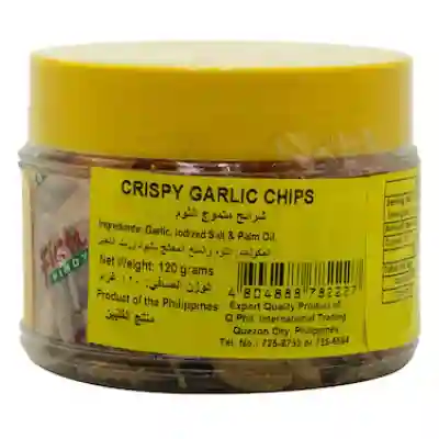 Fiesta Pinoy Garlic Chips Crispy 120g