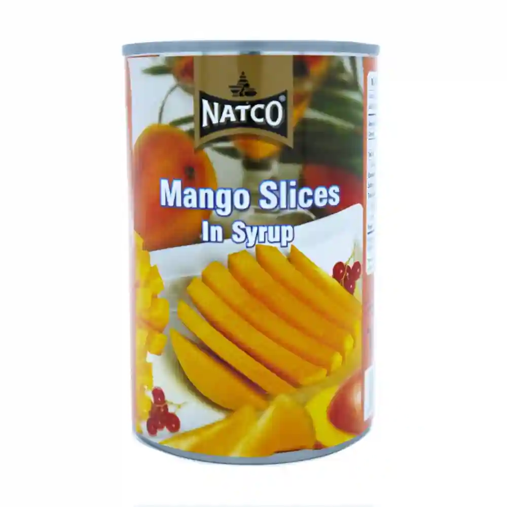 Natco Mango Slices in Syrup 15 Oz 425g