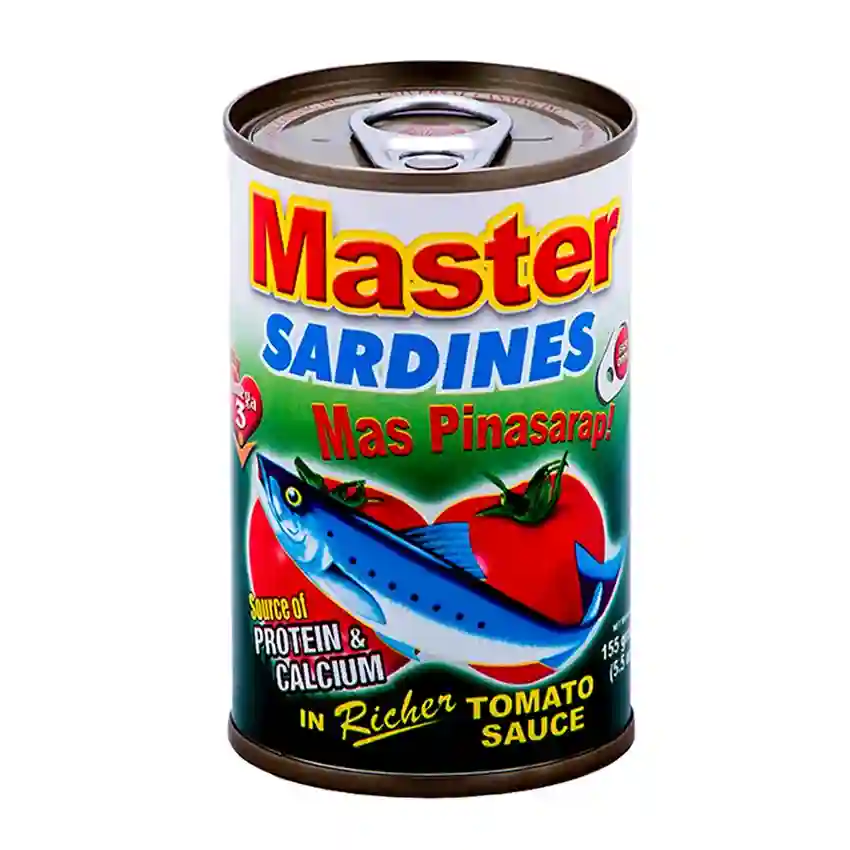 Master Sardine in Tomato Sauce Green 155GM