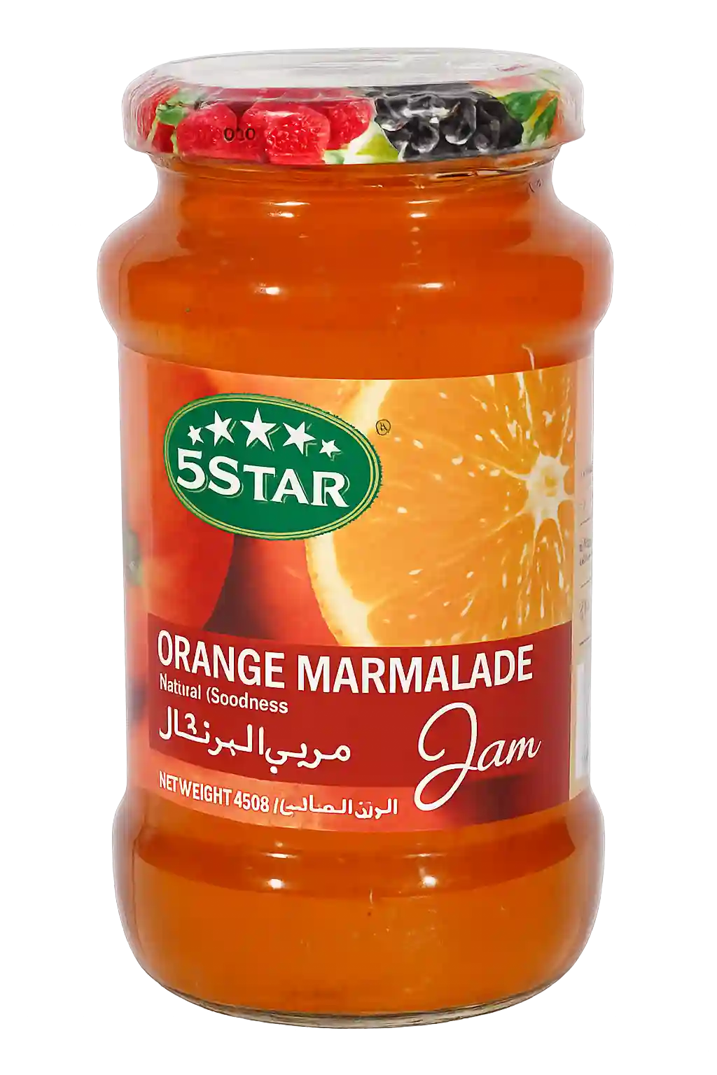 5star Jam Orange Marmalade 450GM