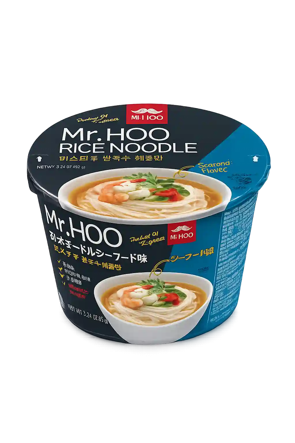 Mr.hoo Rice Noodle Seafood Flavour 92GM