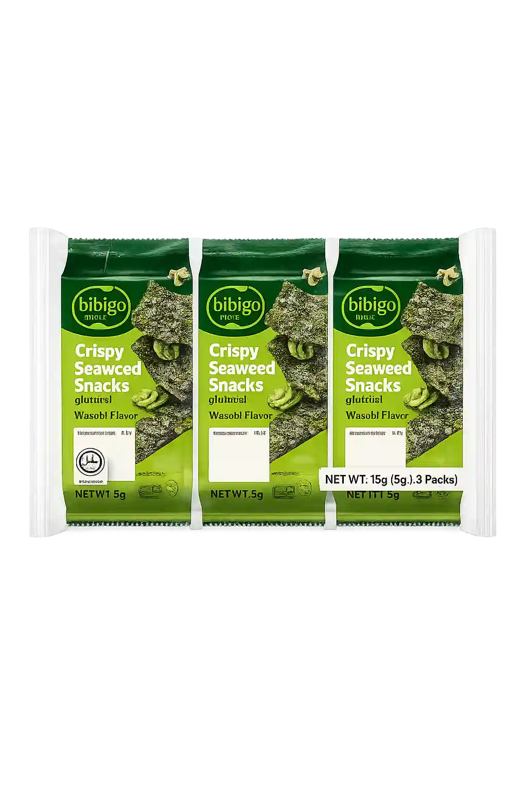 Crispy Seaweed Snack Wasabi Flv 15GM