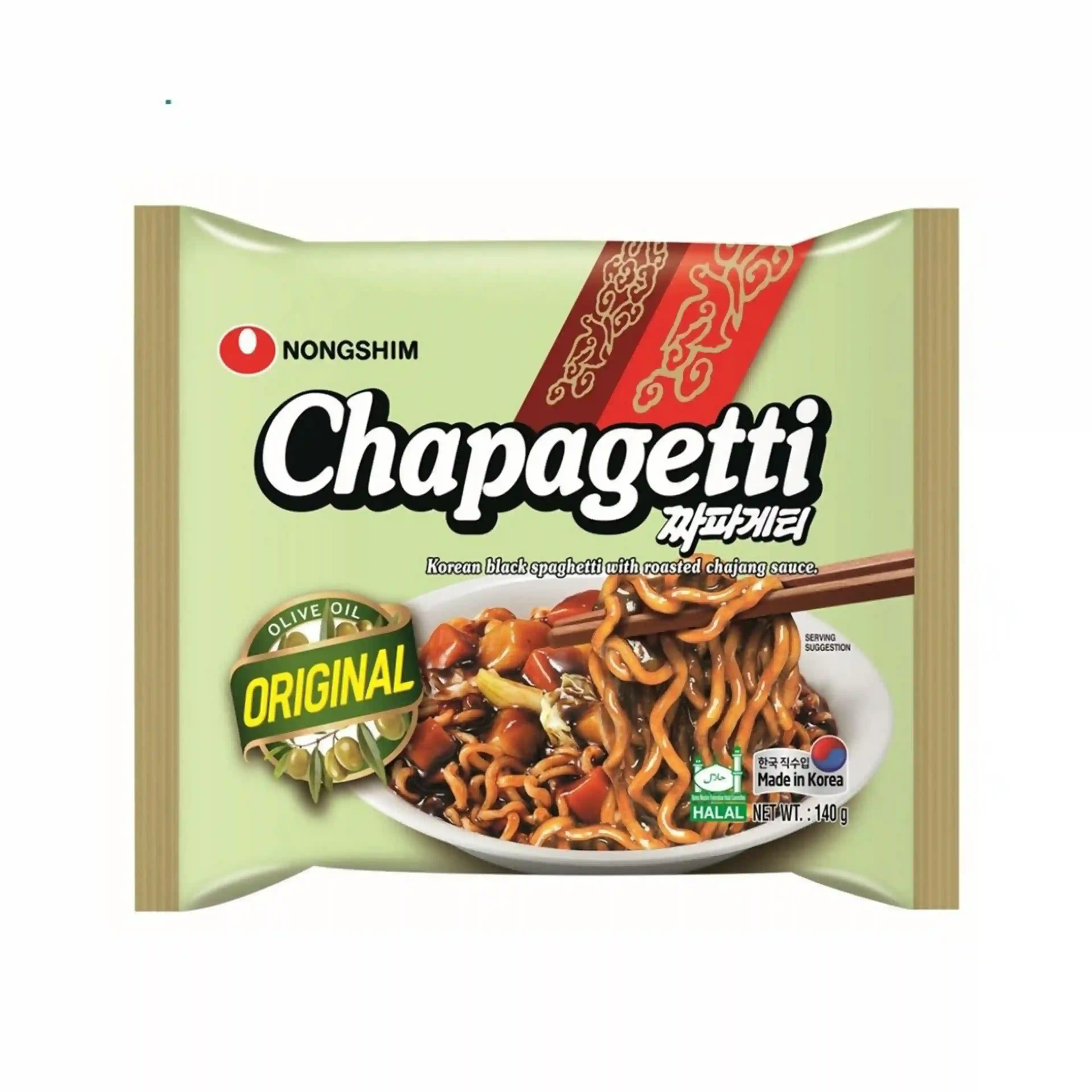 Korean Nongshim Chapageti Noodles Original 140g