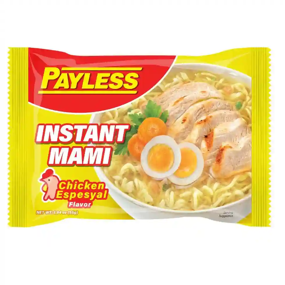 Payless Instant Mami Chicken Espesyal Flavor 55GM