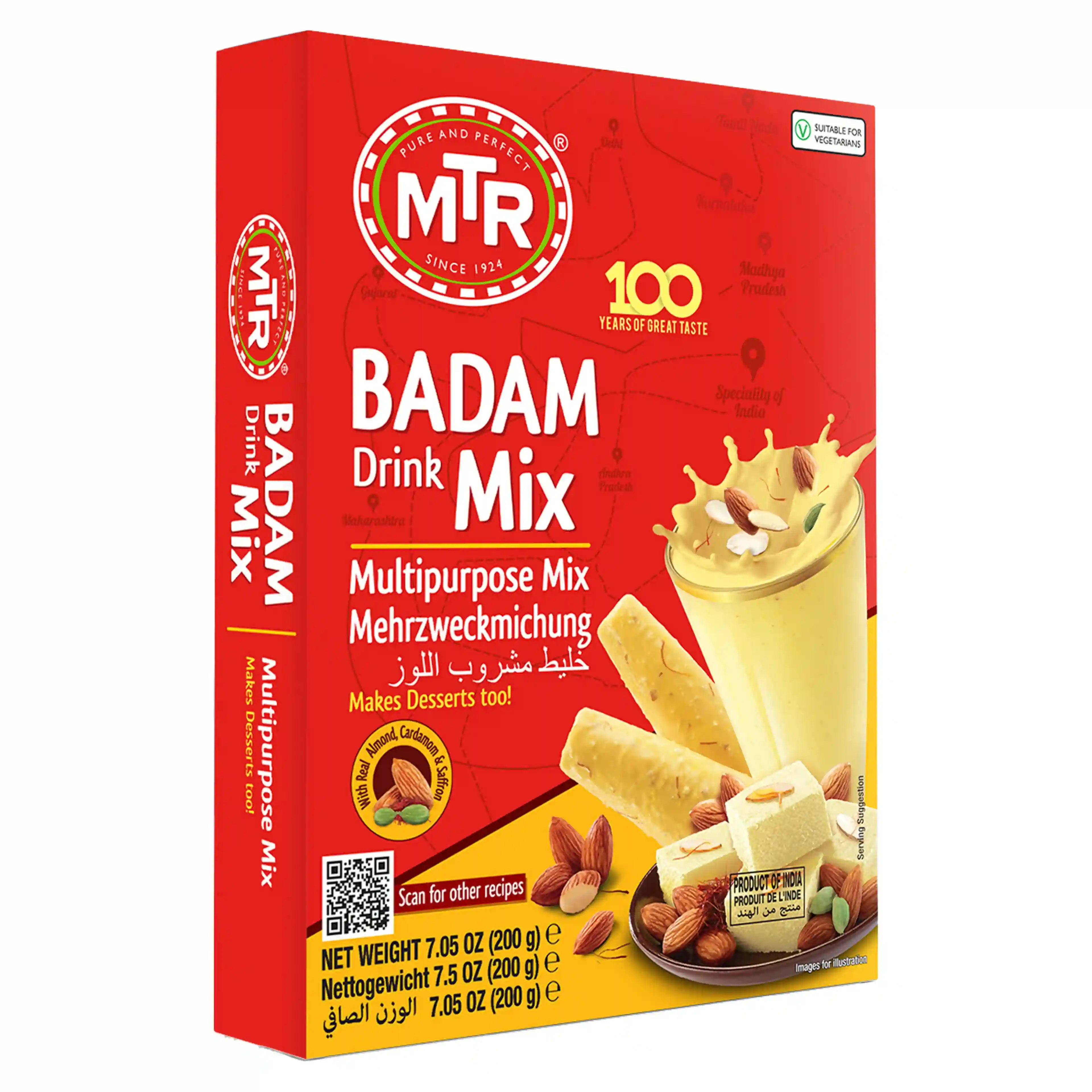 Mtr Badam Drink Mix  Powder 200GM