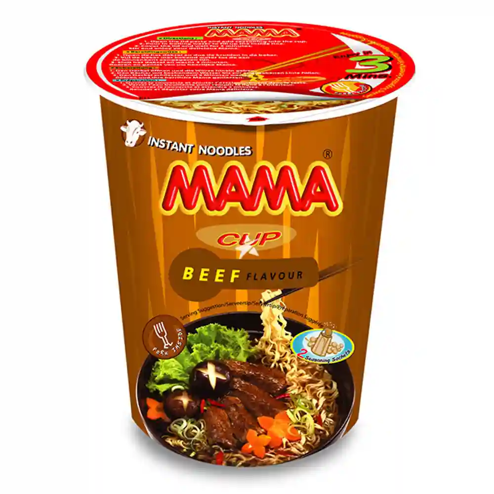 Mama Cup Beef Flavour 70GM
