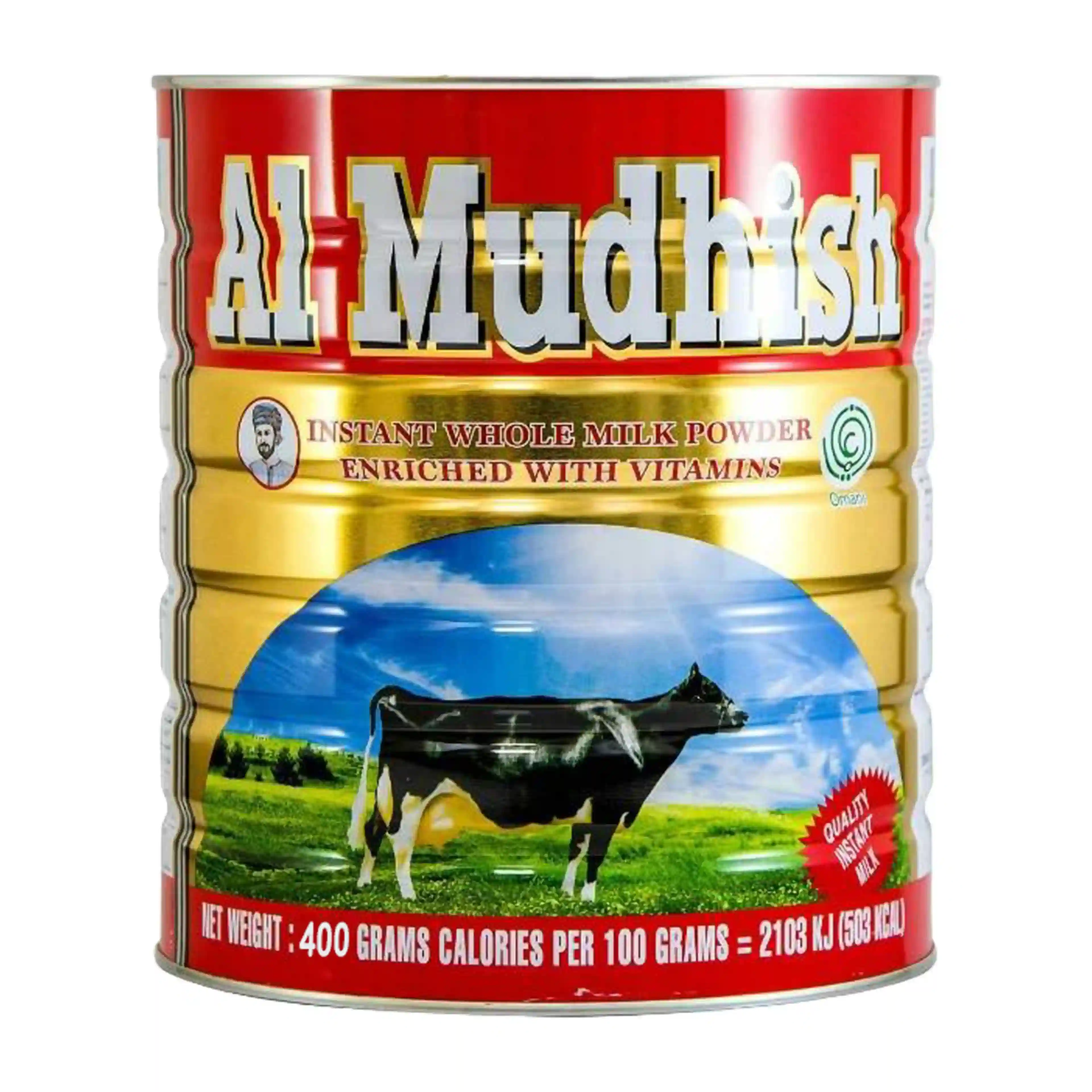 Al Mudhish Milk Powder Tin 400GM