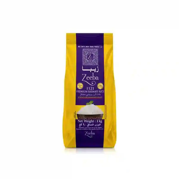 RICE ZEEBA 1KG PREMUIM BASMATI XXL