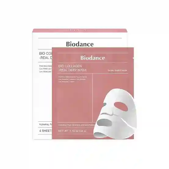 BIODANCE BIO COLLAGEN REAL DEEP MASK 4 SHEETS 136GM