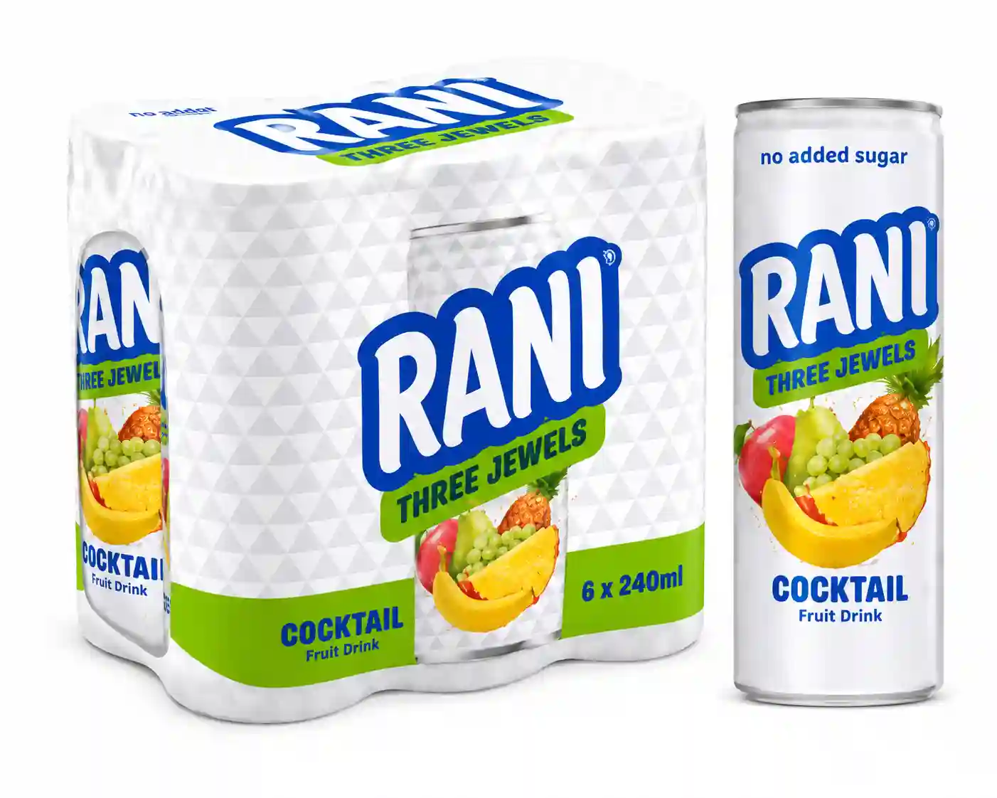 Rani Cocktail Fruit Drink 3 Jewels 240 Ml.