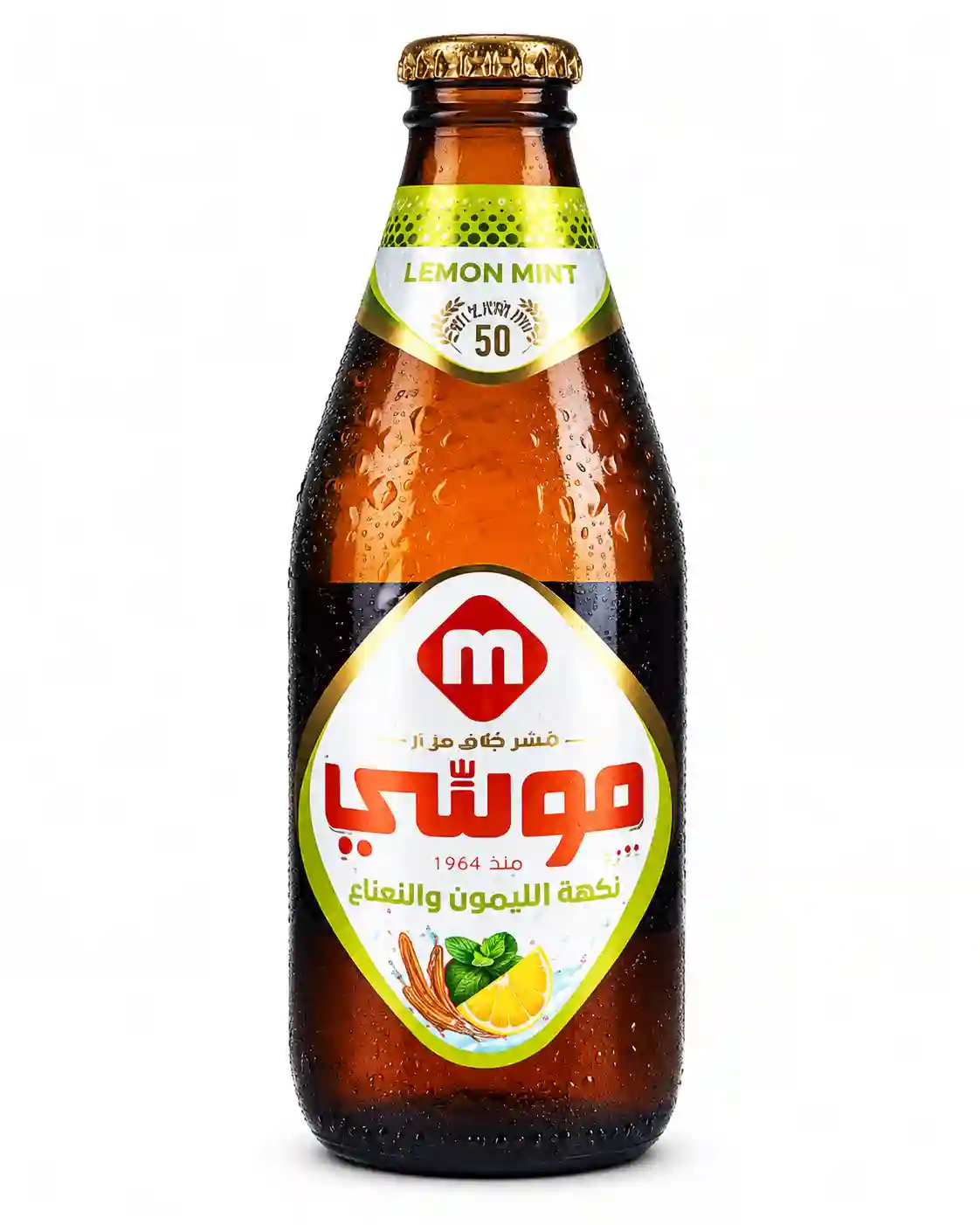 Moussy Malt Lemon Mint Flavour Drink 330Ml