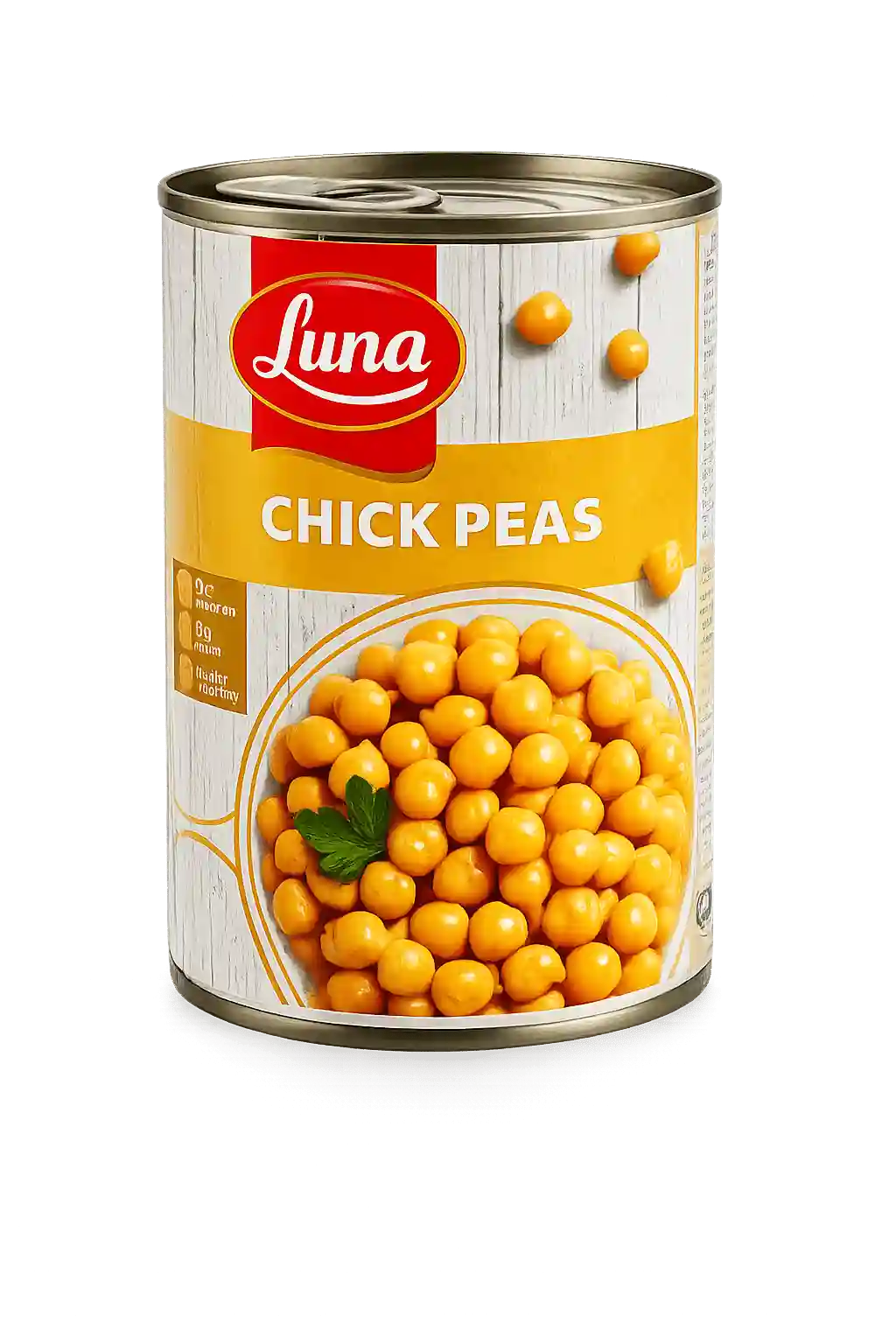 Luna Chick Peas Tin 380g