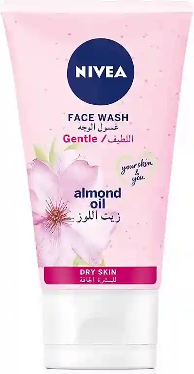 Nivea Facewash Gel Rose Care/Almond 150ML