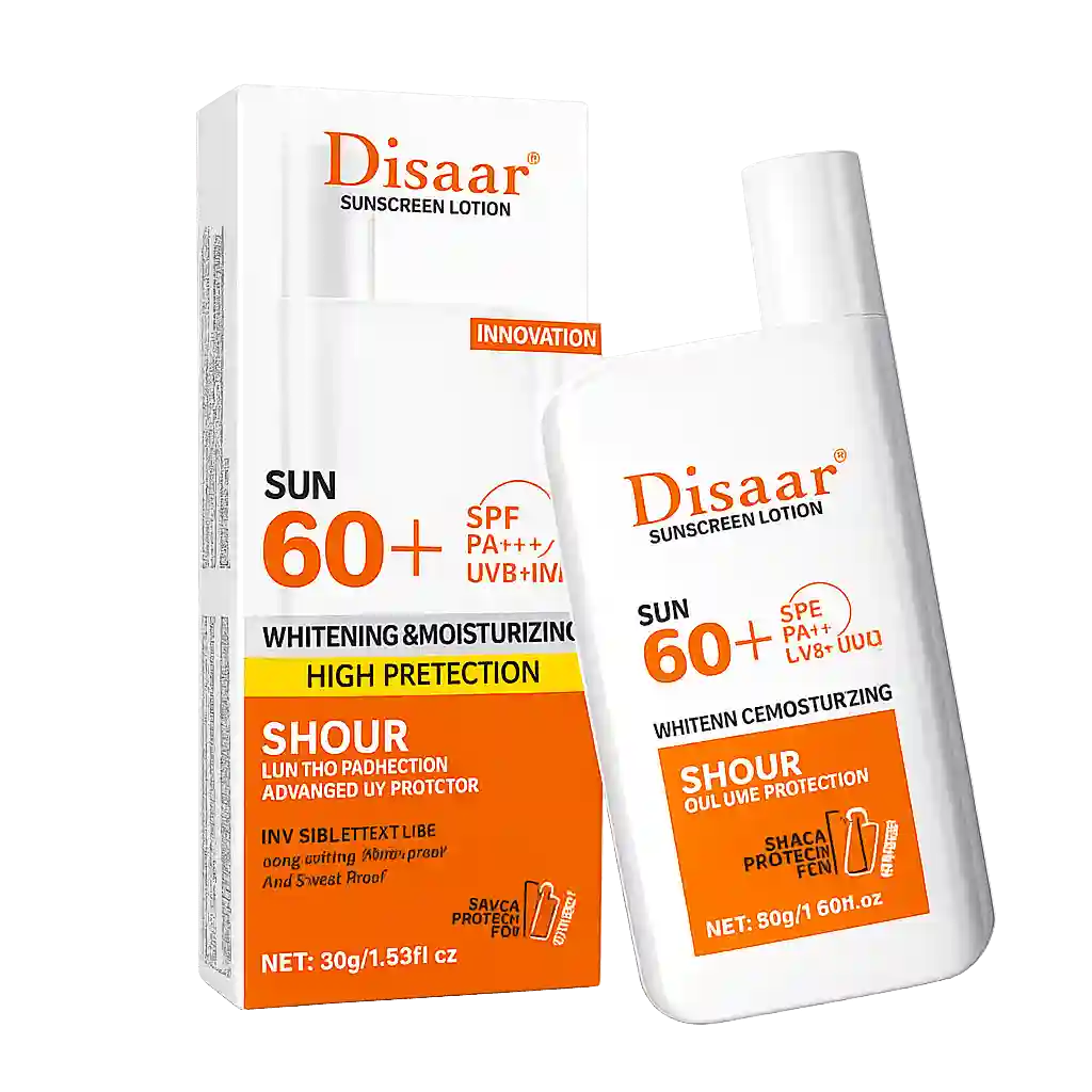 Disaar Sunscreen Lotion Sun60+ Uvb+uva 50GM