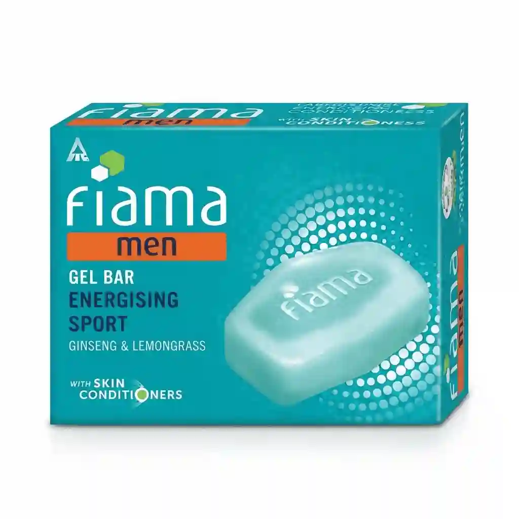 Fiama Men Gel Bar Energising Sport 125GM