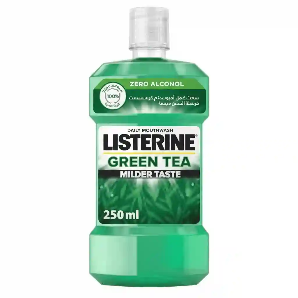 Listerine Green Tea Zero Alcohol Mouthwash 250ML