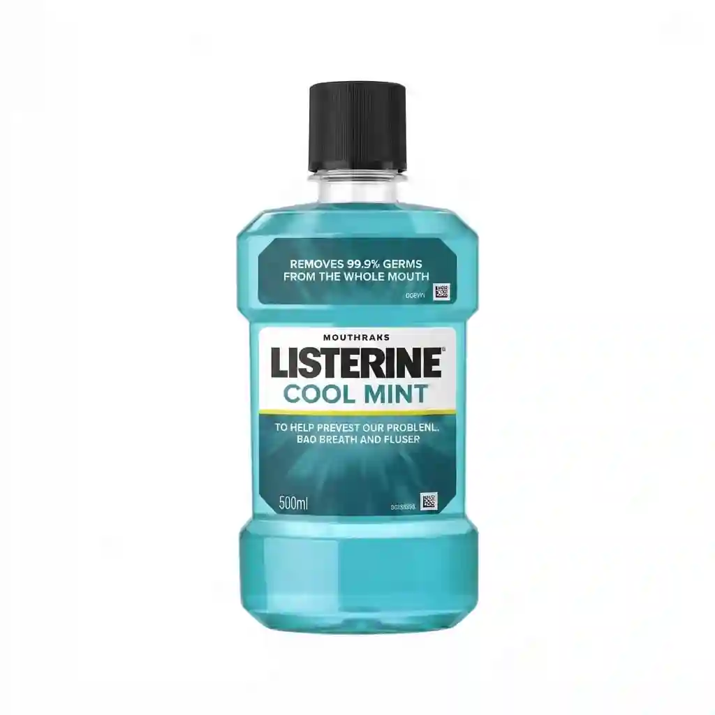 Listerine Cool Mint Mouthwash 500ML