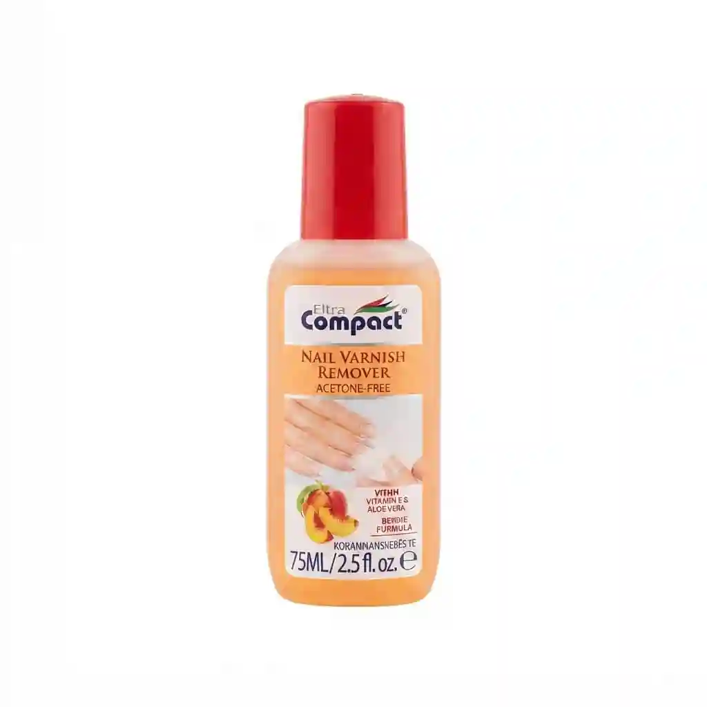 Ultra Compact Nail Polish Remover Peach 75ML