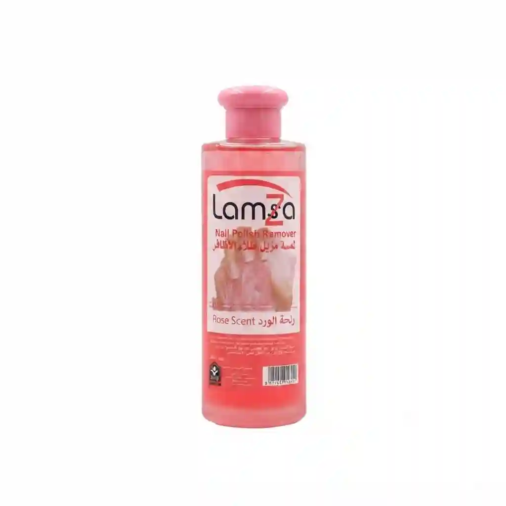 Lamsa Nail Polish Remover Rose Scent