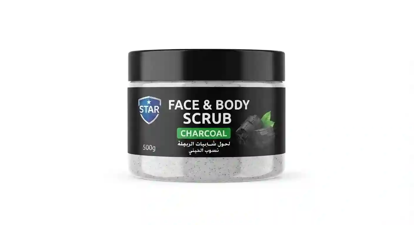 Star Charcoal Scrub Cream 500GM