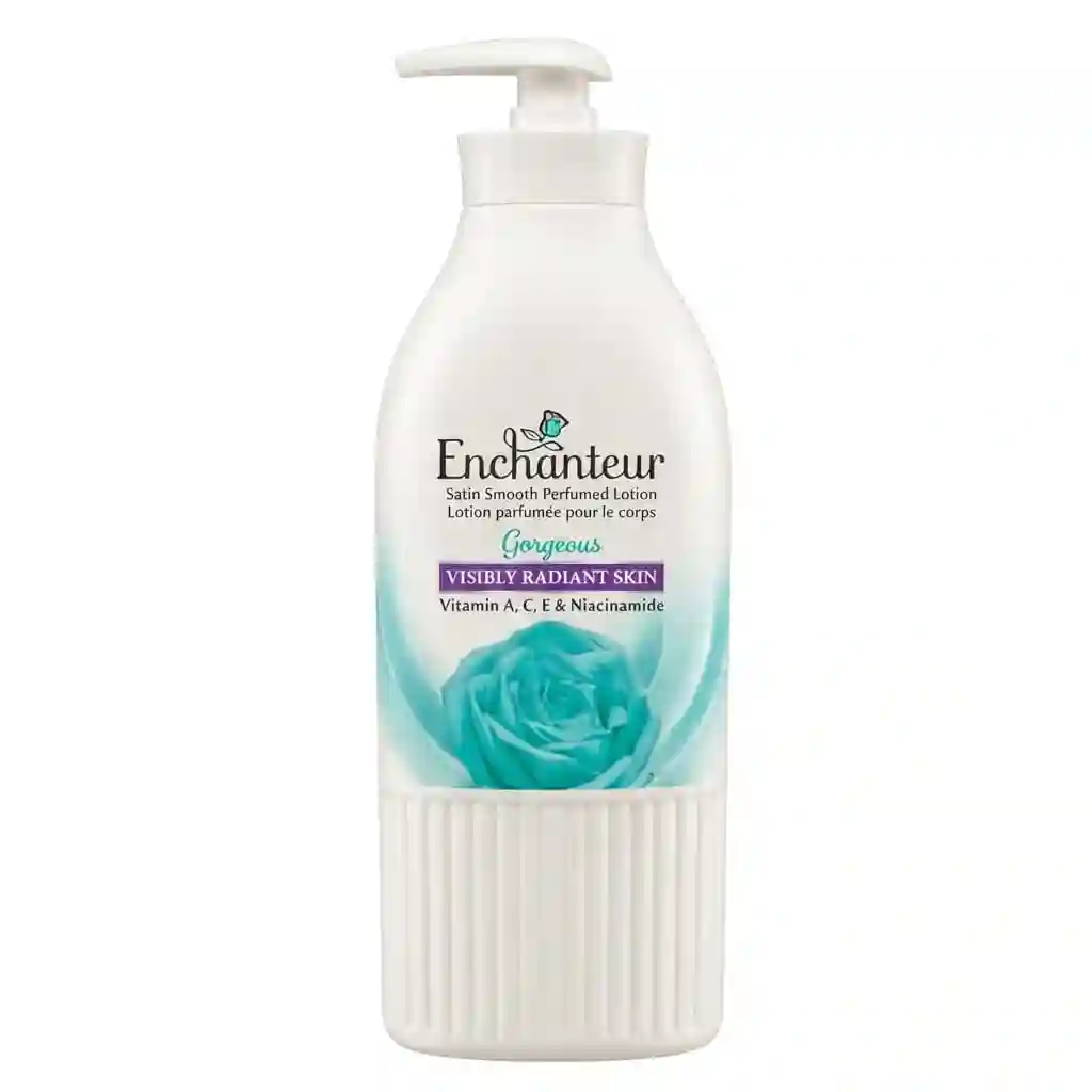 Enchanteur Perfumed Body Lotion Gorgeous Satin Smooth Aloe Vera&olive Butter 500ML